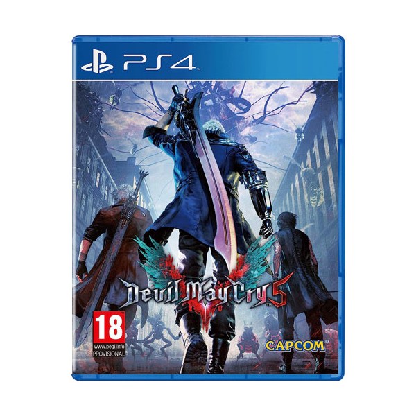 Devil May Cry 5  PS-4  UK - Capcom  - (SONY® PS4 / Action/Adventure)