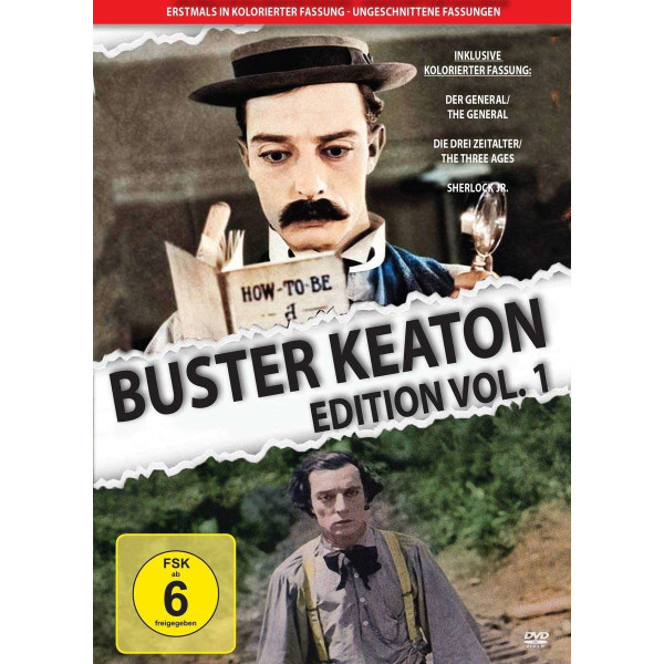 Buster Keaton Edition Vol. 1 - Aberle Media  - (DVD Video / Komödie)