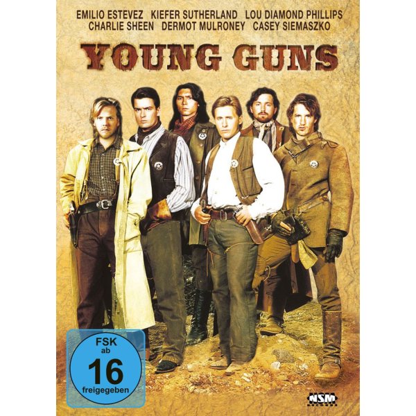 Young Guns (Blu-ray & DVD im Mediabook) -   - (Blu-ray Video / Sonstige / unsortiert)