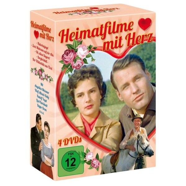 Heimatfilme mit Herz (4 Filme im Schuber) -   - (DVD Video / Sonstige / unsortiert)