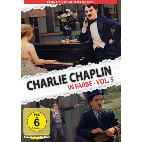 Charlie Chaplin in Farbe Vol. 5 -   - (DVD Video / Sonstige / unsortiert)