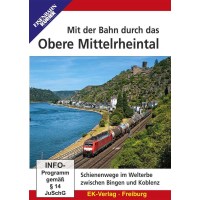 Mit der Bahn durch das Obere Mittelrheintal -   - (DVD...