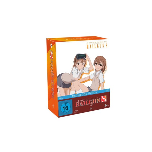 A Certain Scientific Railgun S Vol.1 (mit Sammelschuber) (Blu-ray) - AniMoon Publishing  - (Blu-ray Video / Sonstige / unsortiert)