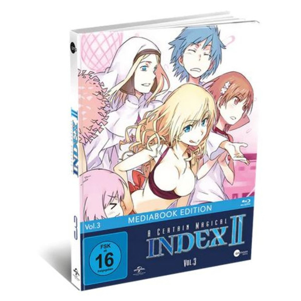 A Certain Magical Index II Vol.3 (Blu-ray) - AniMoon Publishing  - (Blu-ray Video / Sonstige / unsortiert)