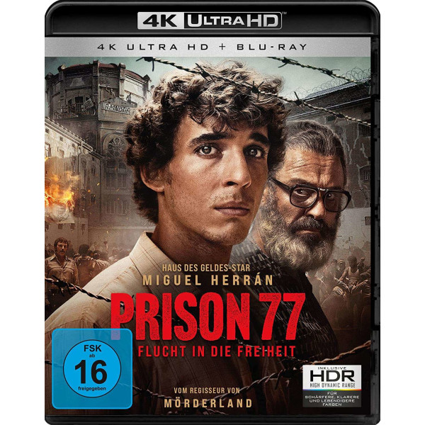 Prison 77 - Flucht in die Freiheit (Ultra HD Blu-ray & Blu-ray) -   - (Ultra HD Blu-ray / Sonstige / unsortiert)