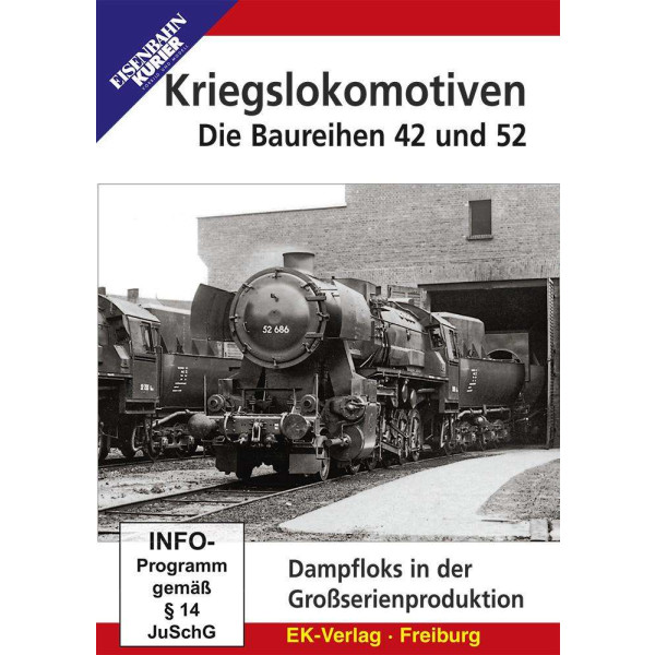 Kriegslokomotiven - Die Baureihen 42 und 52 -   - (DVD Video / Sonstige / unsortiert)