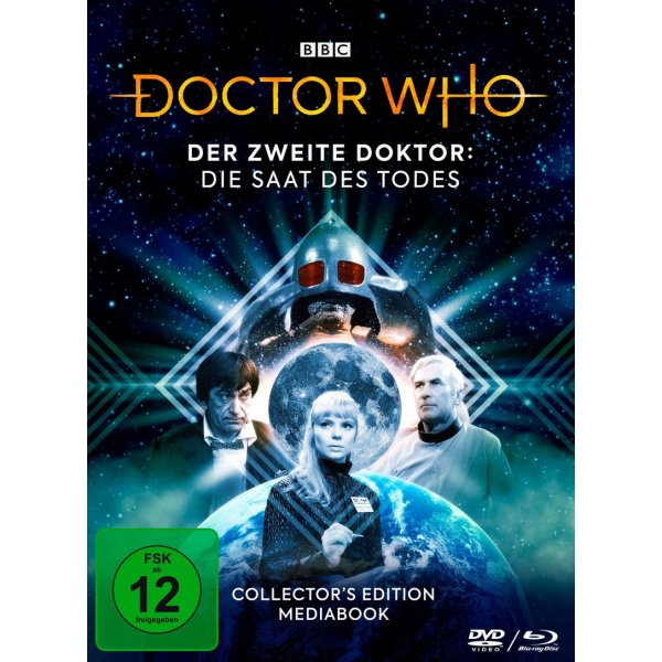 Doctor Who - Der Zweite Doktor: Die Saat des Todes (Blu-ray & DVD im Mediabook) - WVG Medien  - (Blu-ray Video / Science Fiction)