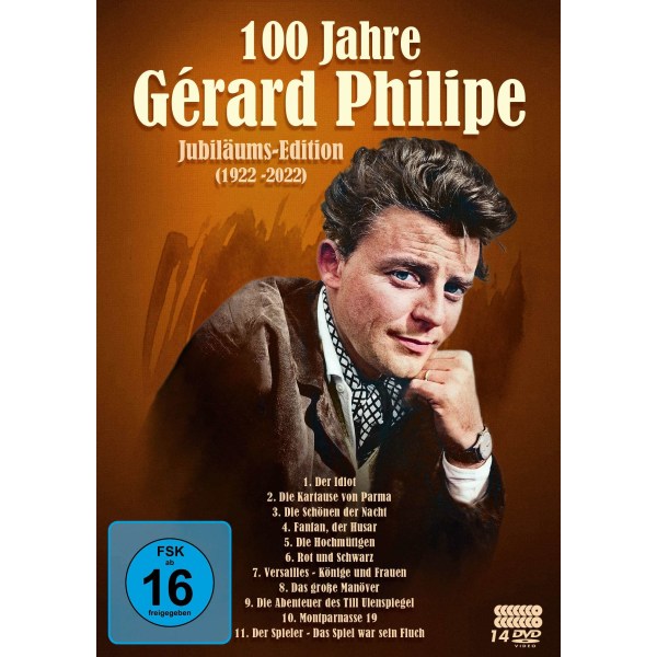 100 Jahre Gérard Philipe: Jubiläums-Edition (1922-2022) -   - (DVD Video / Sonstige / unsortiert)