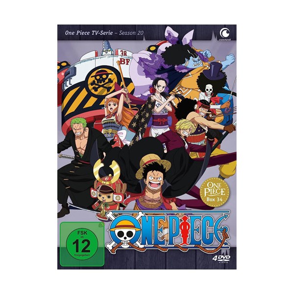 One Piece TV-Serie Box 34 - Crunchyroll  - (DVD Video / Anime)