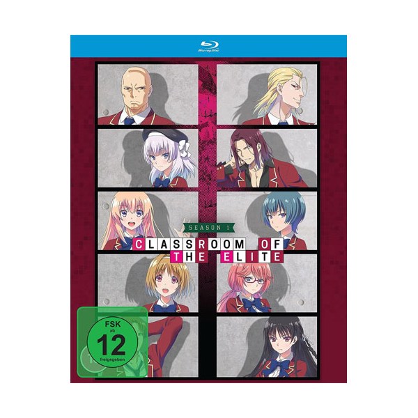 Classroom of the Elite Staffel 1 (Gesamtausgabe) (Blu-ray) -   - (Blu-ray Video / Anime)