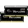 SO-DIMM 64 GB DDR5-5600 (2x 32 GB) Dual-Kit (schwarz, F5-5600S4645A32GX2-RS, Ripjaws, INTEL XMP) - G.Skill F5-5600S4645A32GX2-RS - (PC Zubehoer / Speicher)