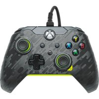 Wired Controller - Electric Carbon (anthrazit/neon-grün, für Xbox Series X|S, Xbox One, PC) - PDP 049-012-CMGY - (PC Zubehoer / Joypad / Joystick)