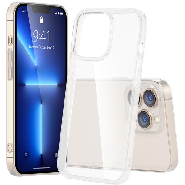 StyleShell Flex (transparent, iPhone 14 Pro) - Nevox 2099 - (Smartphone Zubehör / Aufbewahrung / Schutz)