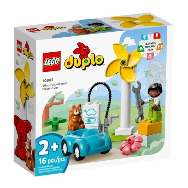 10985 DUPLO Windrad und Elektroauto - LEGO 10985 - (Spielwaren / Playmobil / LEGO)