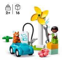 10985 DUPLO Windrad und Elektroauto - LEGO 10985 - (Spielwaren / Playmobil / LEGO)