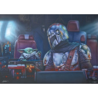 Thomas Kinkade Studios: Star Wars The Mandalorian ? Two...