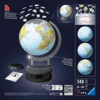 3D Puzzle Globus mit Licht - Ravensburger 11549 -...