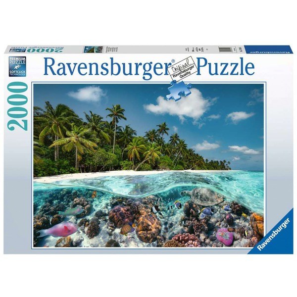 Puzzle Ein Tauchgang auf den Malediven (2000 Teile) - Ravensburger 17441 - (Spielwaren / Puzzle)