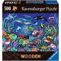 Wooden Puzzle Unten im Meer (505 Teile) - Ravensburger...