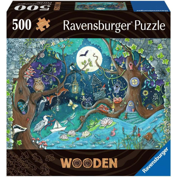 Wooden Puzzle Fantasy Forest (505 Teile) - Ravensburger 17516 - (Spielwaren / Puzzle)