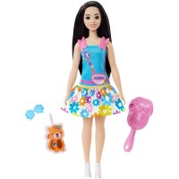 My First Barbie Renee mit Fuchs (schwarzeHaare) - Barbie...