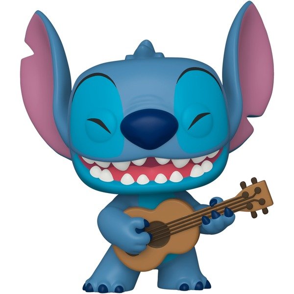 POP! Disney - Stitch with Ukulele (10,2 cm) - Funko 55615 - (Merchandise / Figuren)