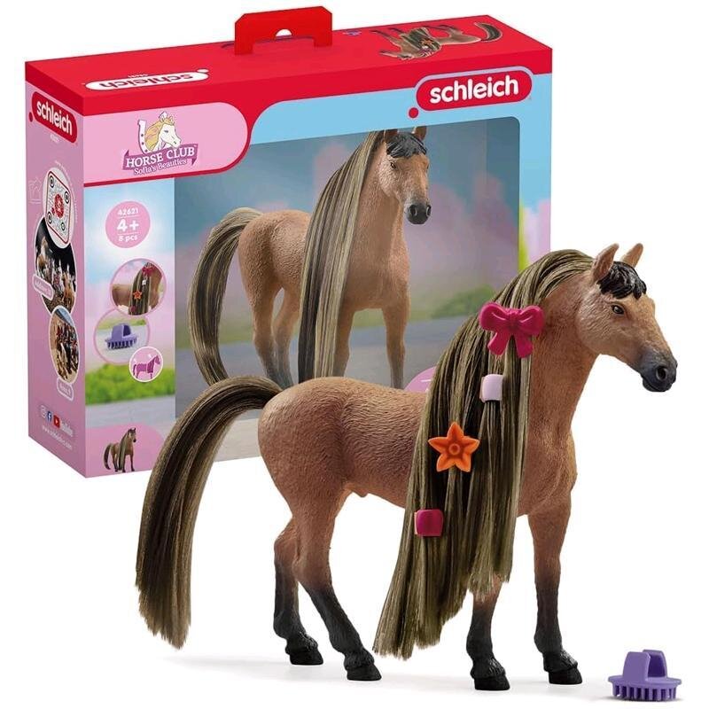 schleich HORSE CLUB Sofia's Beauties Regenbooggekleurd Beauty Horses haar, vanaf 4 jaar, 42654 - Speelsets, 2 Onderdelen