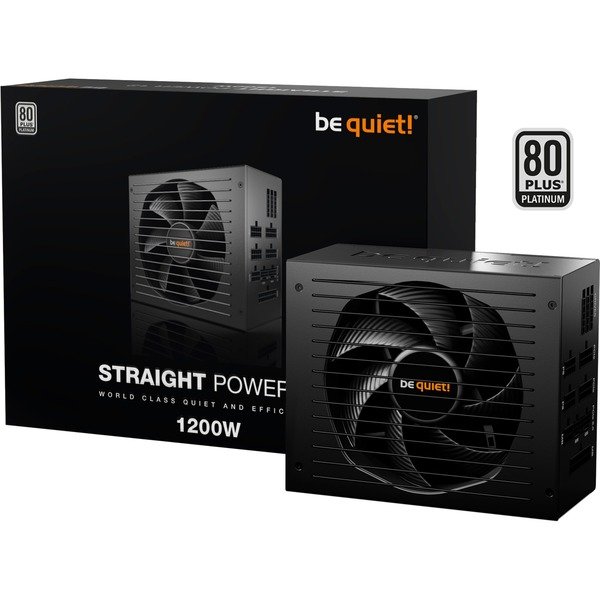 Straight Power 12 Platinum 1200W ATX3.0 (schwarz, 2x 12VHPWR, 4x PCIe, Kabel-Management, 1200 Watt) - Be quiet BN339 - (Sonderartikel / sonstiges / unsortiert)