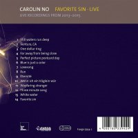 Carolin No: Favorite Sin (Live) -   - (CD / F)