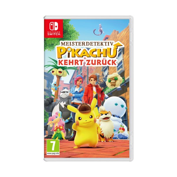 Meisterdetektiv Pikachu kehrt zur�ck  Switch  UK - Nintendo  - (Nintendo Switch / Adventure)