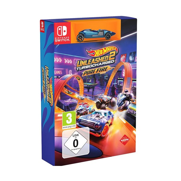 Hot Wheels Unleashed 2 Turbocharged  Switch  PF Ed  Pure Fire Edition - Milestone  - (Nintendo Switch / Rennspiel)