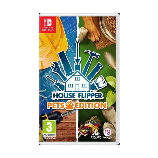 House Flipper  Switch  Pets Ed.  UK multi - NBG  - (Nintendo Switch / Simulation)