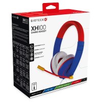 SWITCH Headset Wired Stereo Blue/Red XH-100S - Gioteck  -...