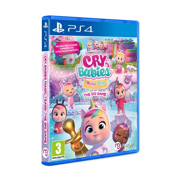 Cry Babies Magic Tears: Big Game Note  PS-4  UK  multi - Diverse  - (SONY® PS4 / Adventure)