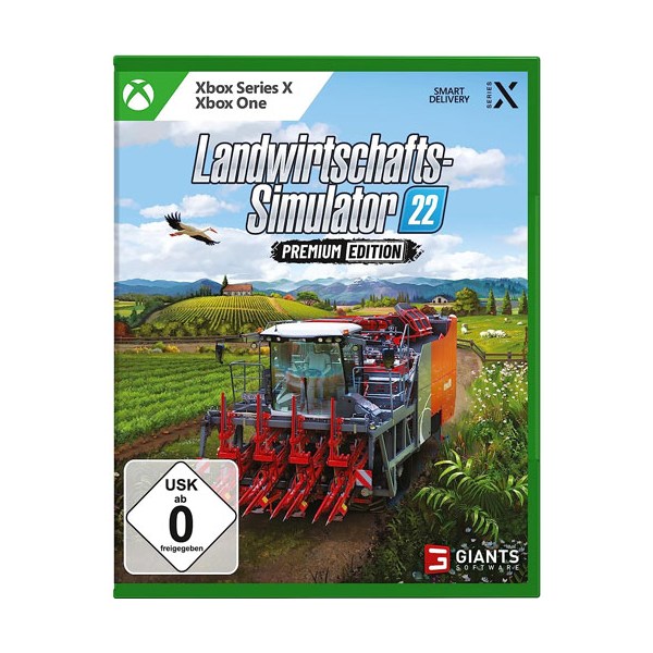 Landwirtschafts-Simulator 22  XBSX  Premium - Astragon  - (XBOX Series X Software / Simulation)