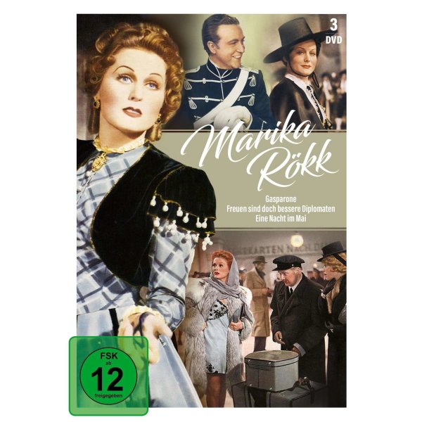 Die Marika Rökk Box (Eine Nacht im Mai / Frauen sind doch bessere Diplomaten / Gasparone) -   - (DVD Video / Sonstige / unsortiert)