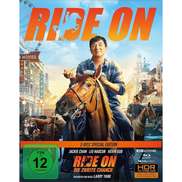 Ride On - Die zweite Chance (Ultra HD Blu-ray & Blu-ray im Mediabook) -   - (Ultra HD Blu-ray / Drama / Tragödie)