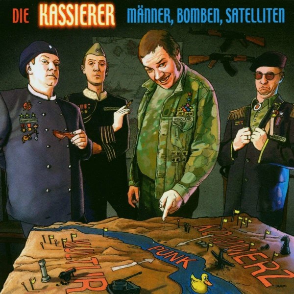 Die Kassierer: Männer, Bomben, Satelliten -   - (LP / M)