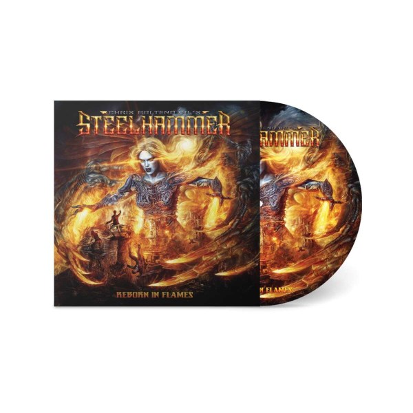 Chris Bohltendahls Steelhammer: Reborn In Flames (Limited Edition) (Picture Disc) -   - (Vinyl / Pop (Vinyl))