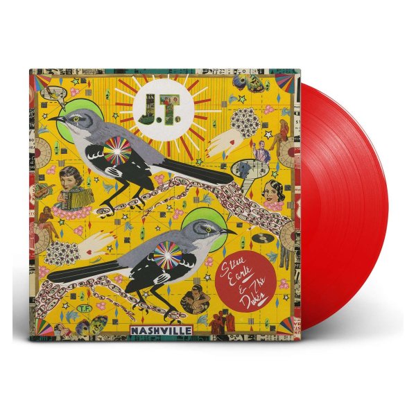 Steve Earle & The Dukes: J.T. (Limited Edition) (Chicago Cubs Red Vinyl) -   - (Vinyl / Rock (Vinyl))