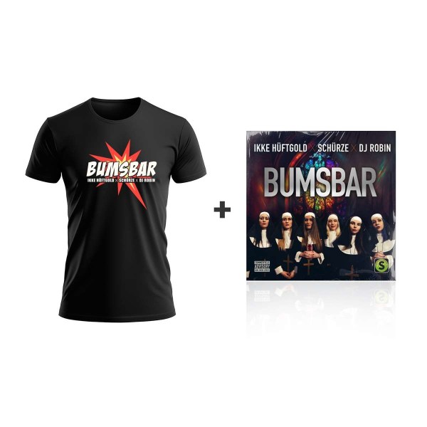 Ikke Hüftgold, Schürze & DJ Robin: Bumsbar (CD + Shirt XL) -   - (PopRock / CDM)