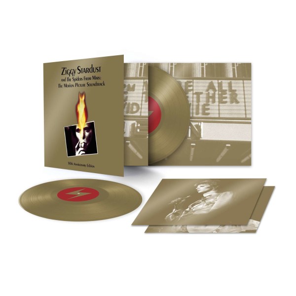 David Bowie (1947-2016): Ziggy Stardust And The Spiders From Mars: The Motion Picture Soundtrack (50th Anniversary Edition) (Gold Vinyl) -   - (Vinyl / Pop (Vinyl))