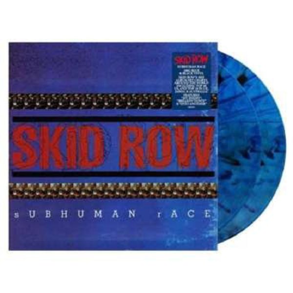 Skid Row (US-Hard Rock): Subhuman Race (180g) (Blue & Black Marbled Vinyl) -   - (Vinyl / Rock (Vinyl))