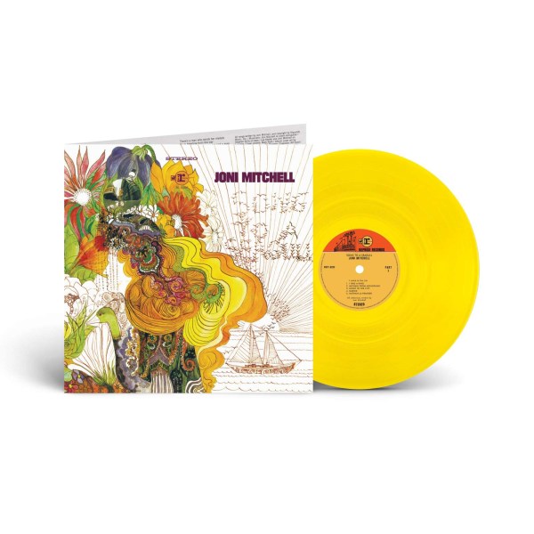 Joni Mitchell: Song To A Seagull (remastered) (Limited Indie Edition) (Transparent Yellow Vinyl) -   - (Vinyl / Rock (Vinyl))