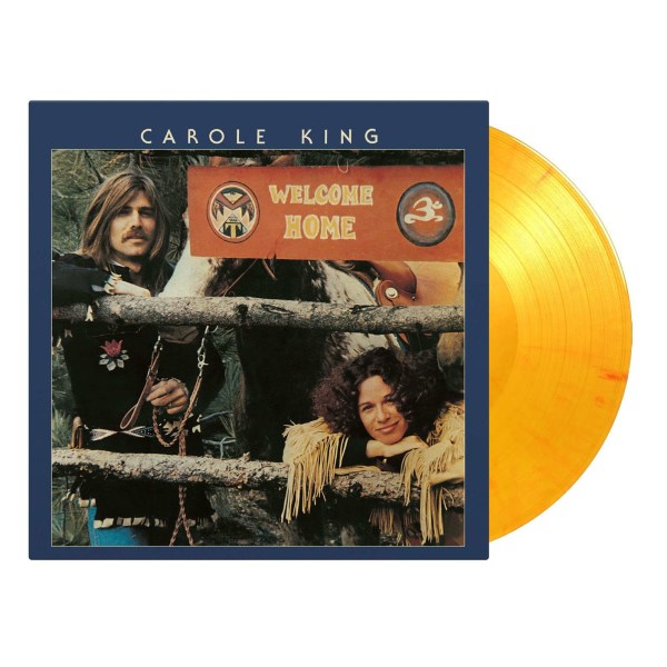 Carole King: Welcome Home (180g) (Limited Numbered Edition) (Flaming Vinyl) -   - (LP / W)