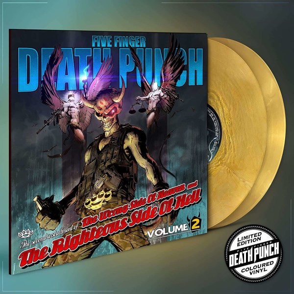 Five Finger Death Punch: The Wrong Side Of Heaven And The Righteous Side Of Hell - Volume 2 (Limited Edition) (Gold Vinyl) -   - (Vinyl / Rock (Vinyl))