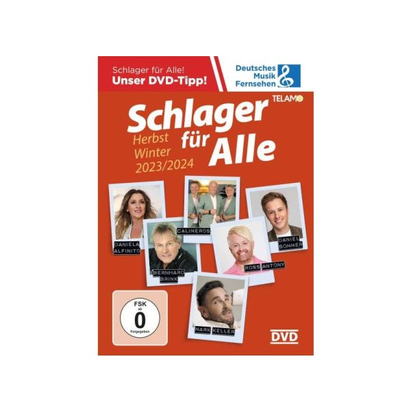 Various Artists: Schlager für alle: Herbst/Winter 2023/2024 -   - (PopRock / DVD)