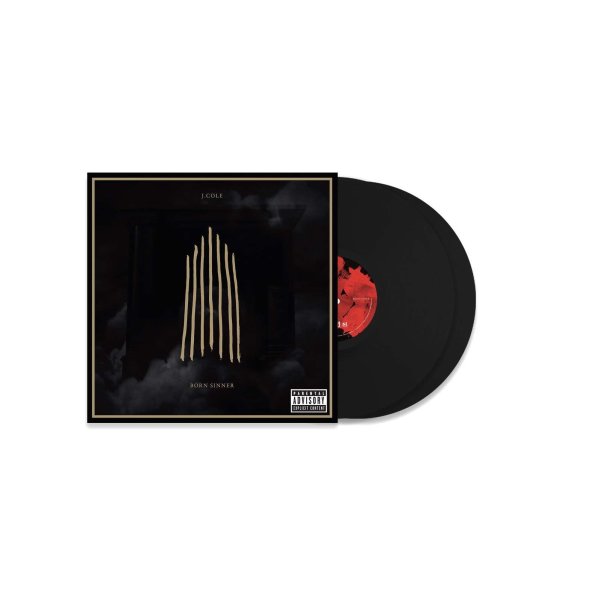 J. Cole: Born Sinner (Standard Edition) (Black Vinyl) -   - (Vinyl / Rock (Vinyl))