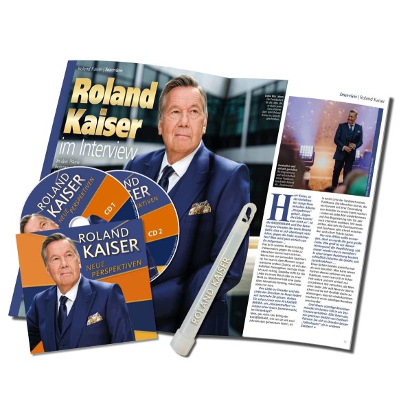 Roland Kaiser: Neue Perspektiven (Limited Fanmagazin Edition) -   - (CD / N)