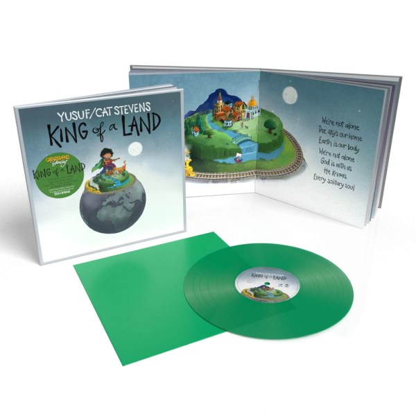 Yusuf (Yusuf Islam / Cat Stevens): King Of A Land (Limited Deluxe Edition) (Green Vinyl) -   - (Vinyl / Rock (Vinyl))